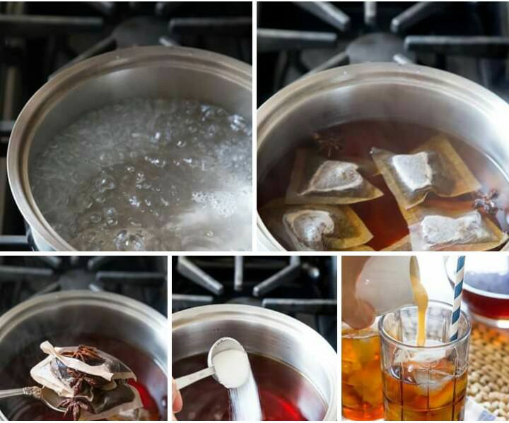 Cách làm trà sữa thái đỏ thơm ngon dễ làm tại nhà-4