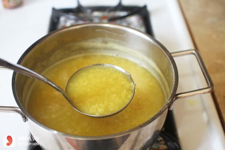 Cách nấu chè đậu xanh bột sắn