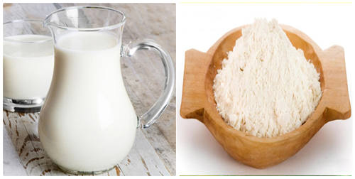 Cách rửa mặt bằng sữa tươi không đường cho da khô