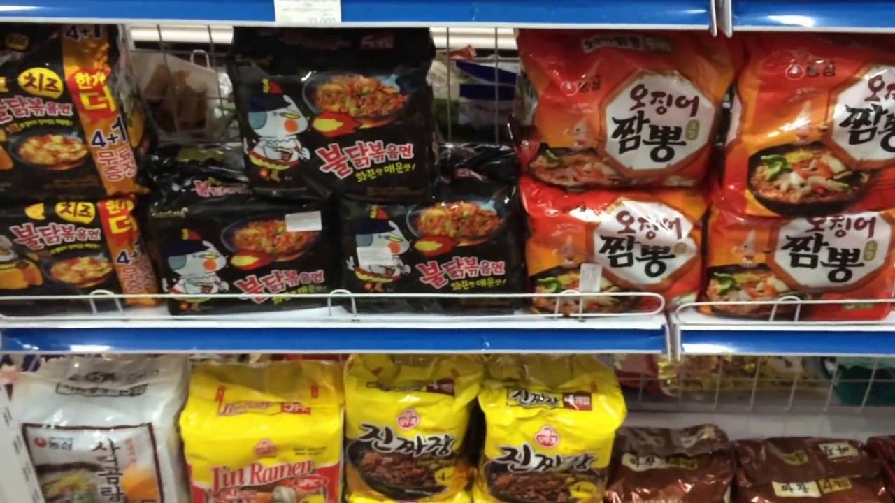 Mua mì gói cay Hàn Quốc ở đâu - K-mart