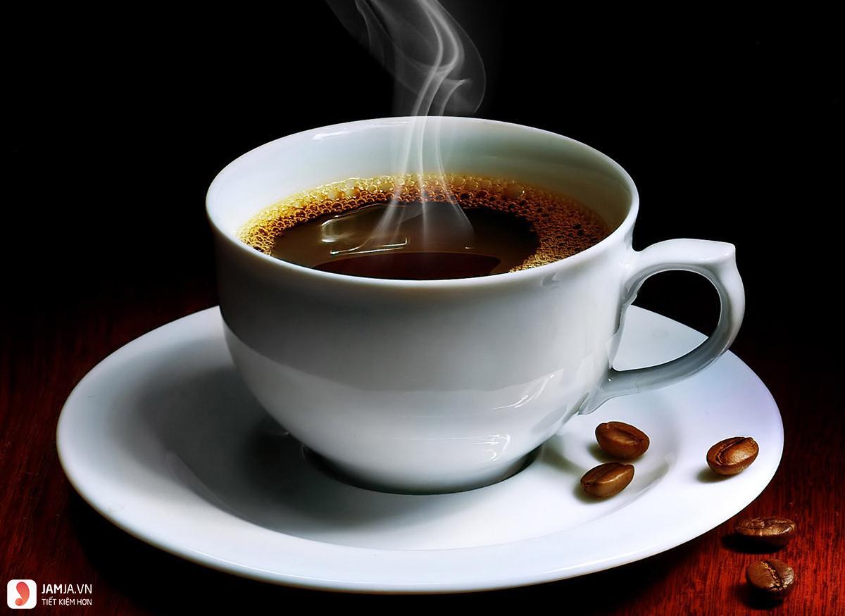 uống cafe nóng giảm cân