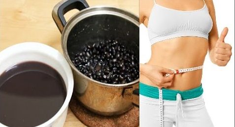 Uống nước đỗ đen rang giúp giảm cân