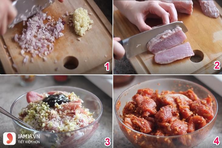 cách làm thịt lợn khô không cần lò nướng-5