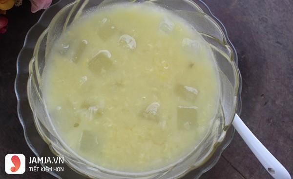 cách nấu chè nha đam đậu xanh nước cốt dừa-1
