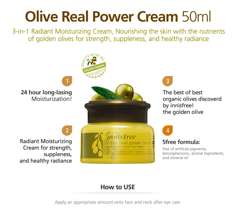 Dòng sản phẩm Innisfree Olive Real