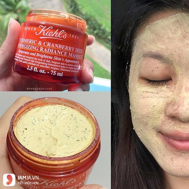 Review mặt nạ nghệ Kiehl’s-4