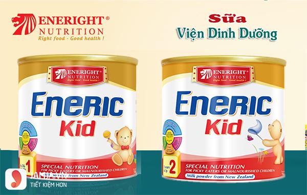 sữa nào giúp bé tăng cân nhanh nhất - enerric kid