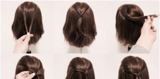 các kiểu tóc buộc ngắn 15