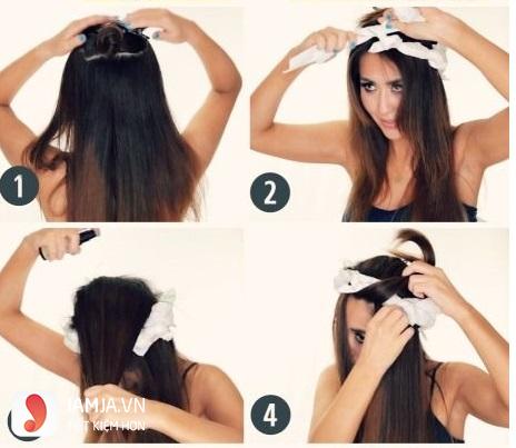 Cách làm tóc xoăn tại nhà - 5