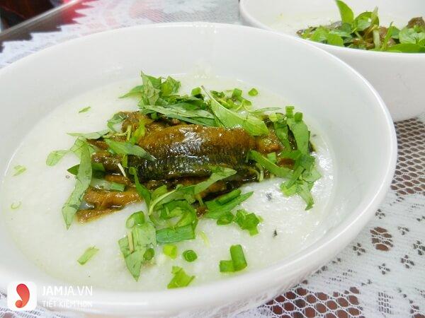 Cháo lươn nấu với rau gì -4