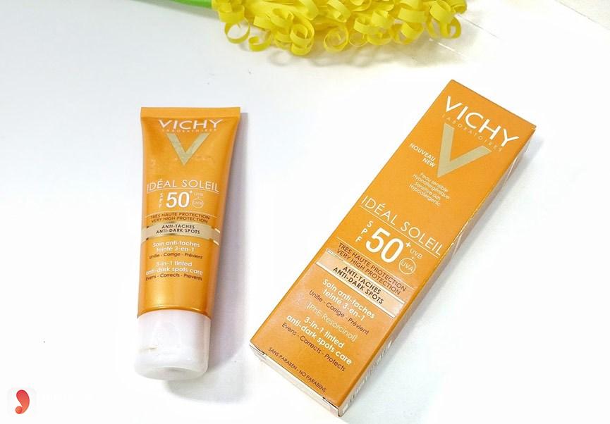 Kem chống nắng Vichy Ideal Soleil 3 in 1