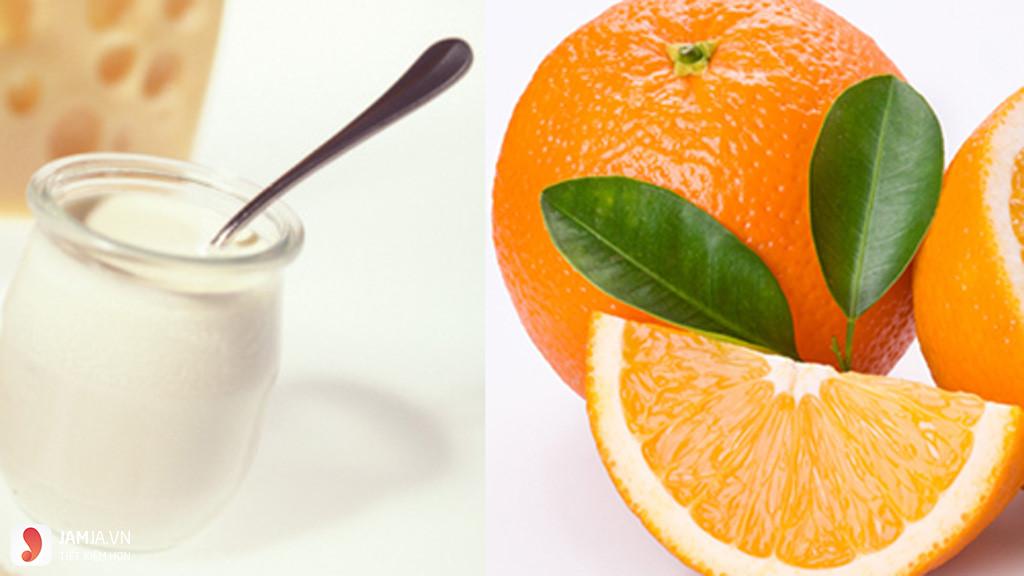 cách làm kem dưỡng da mặt handmade từ sữa chua và vỏ cam 1