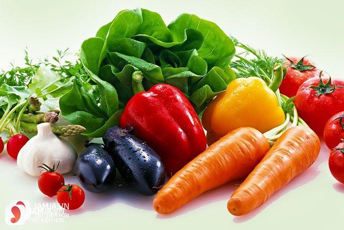 Vitamina trong các loại rau củ quả