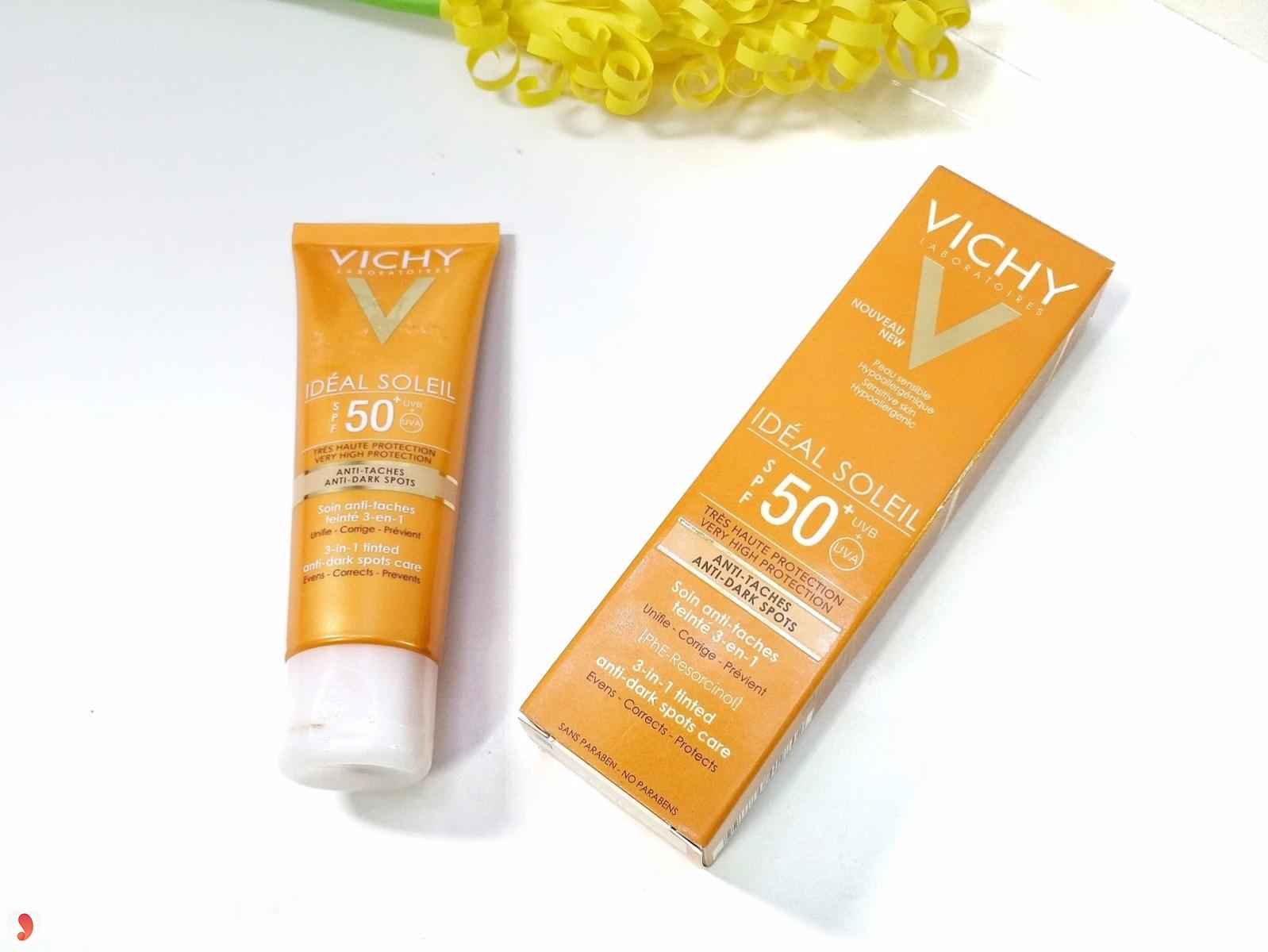 Kem chống nắng Vichy Ideal Soleil 3-in-1