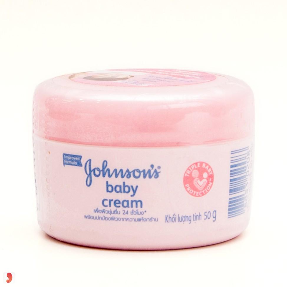 Kem dưỡng ẩm Johnson Baby nắp hồng-3