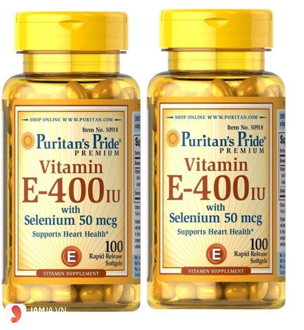 Vitamin E tự nhiên Puritan's Pride Natural E - 400IU 2