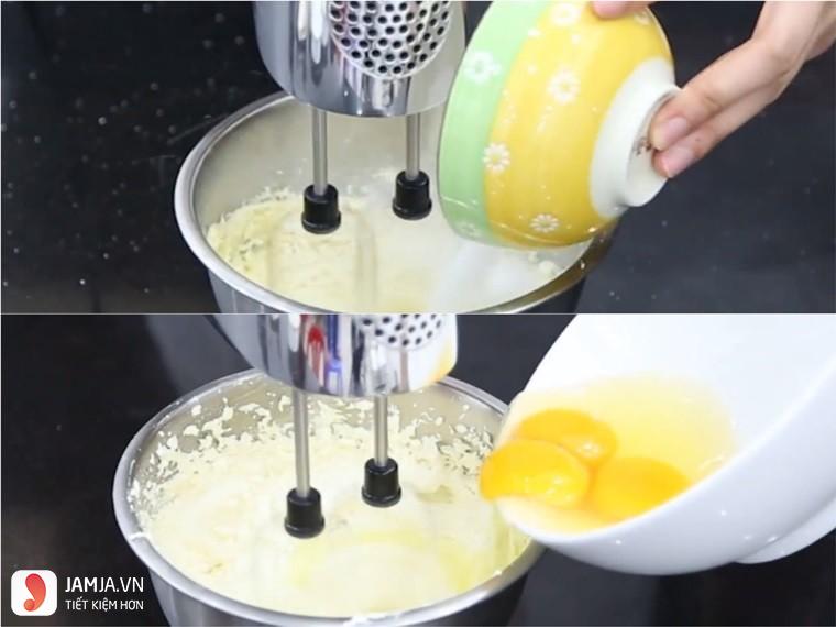 Cách làm bánh bông lan bơ nho 3