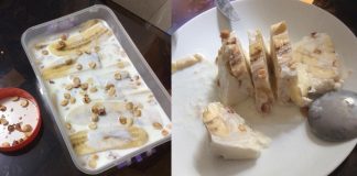 Cách làm kem chuối bịch