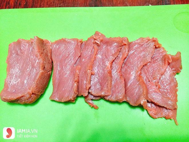 Cách làm món thịt lợn giả bò khô 2