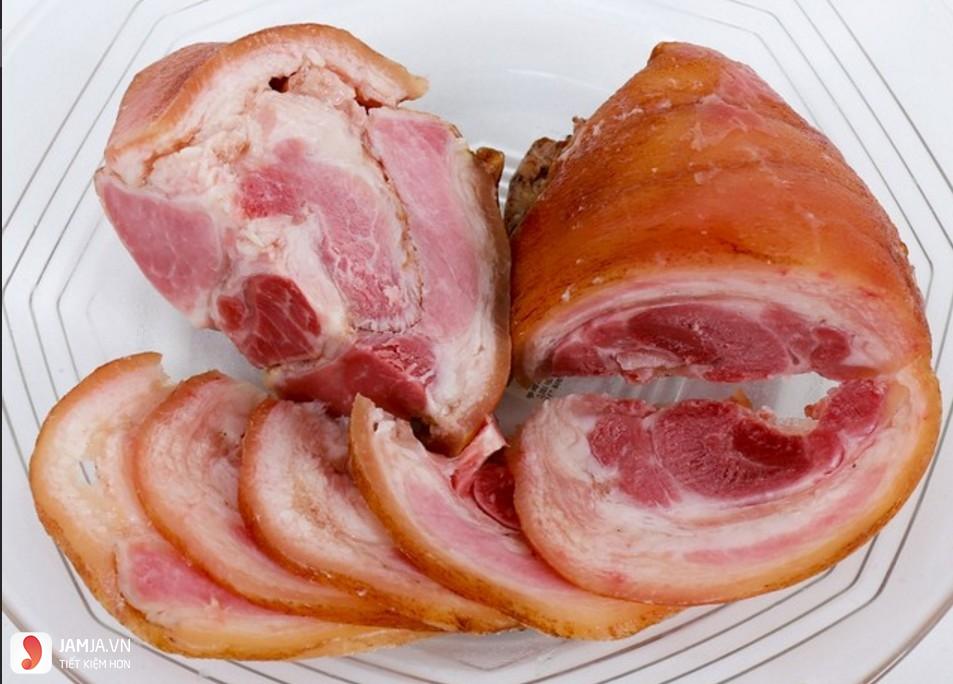 cách làm thịt lợn hun khói