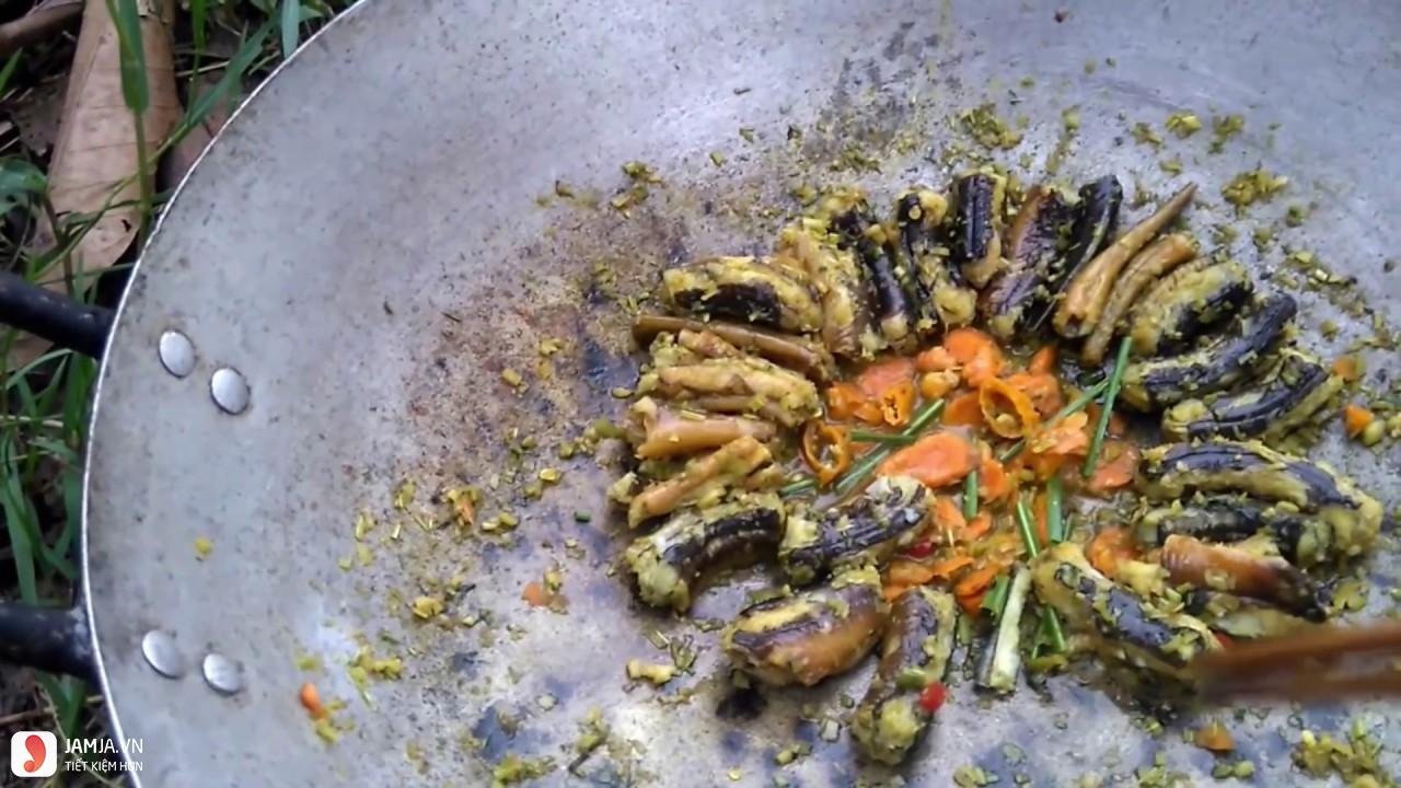 cách nấu lươn xào sả ớt 3