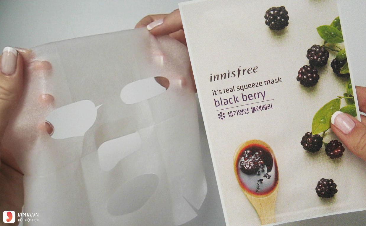  mặt nạ giấy innisfree review 1