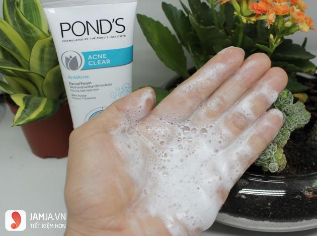sữa rửa mặt pond's acne clear có tốt không 3