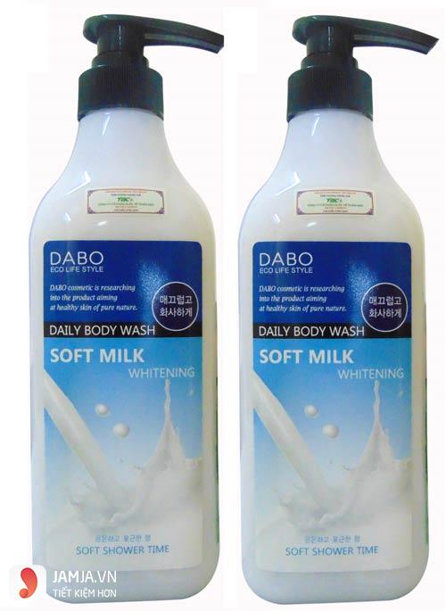 Sữa tắm Dabo tinh chất sữa