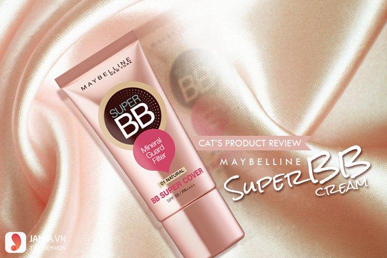 BB cream Maybelline super cover review chi tiết 2