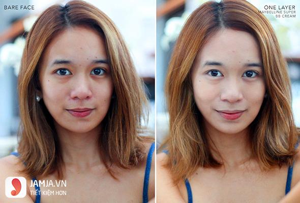 BB cream Maybelline super cover review chi tiết 5