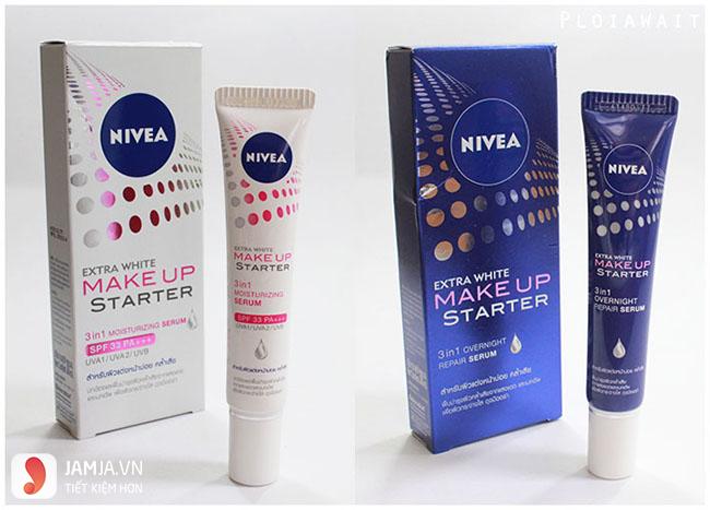  Nivea Extra White Make up Starter 3in1 Moisturizing Serum2
