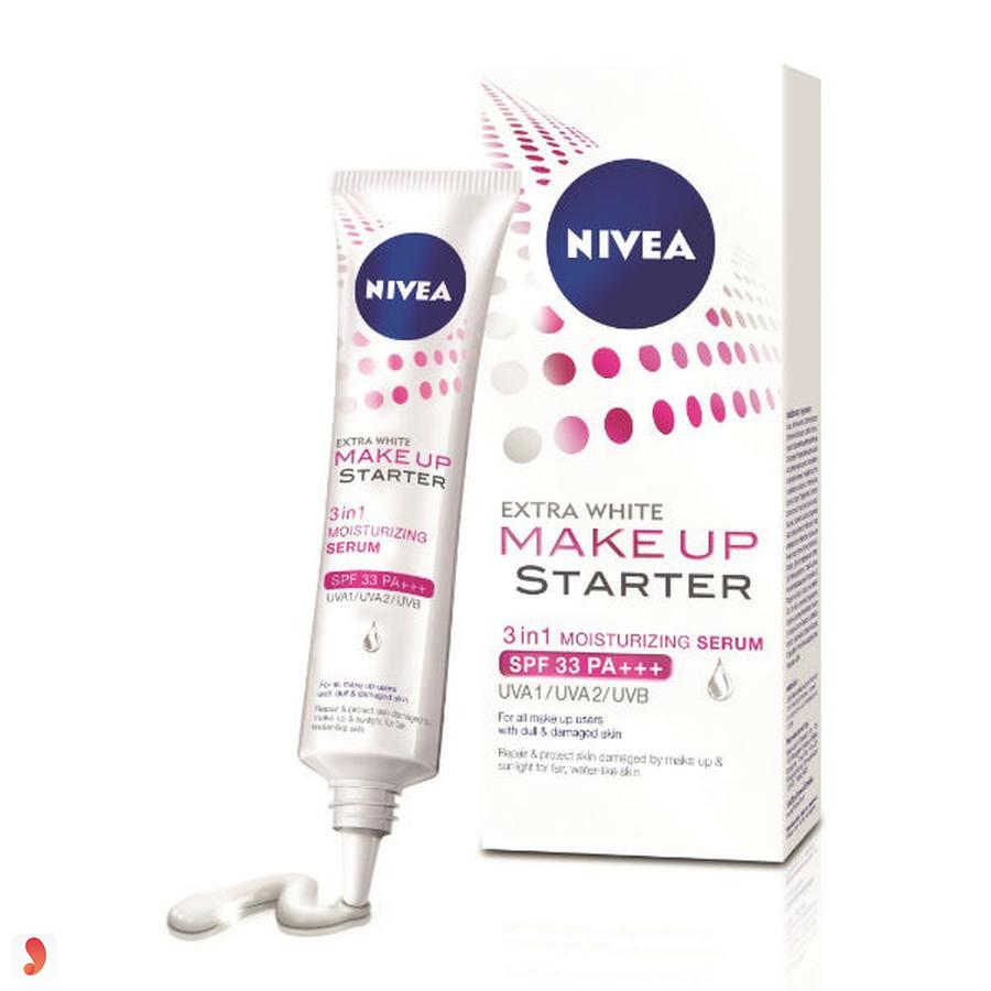 Nivea Extra White Make up Starter 3in1 Moisturizing Serum
