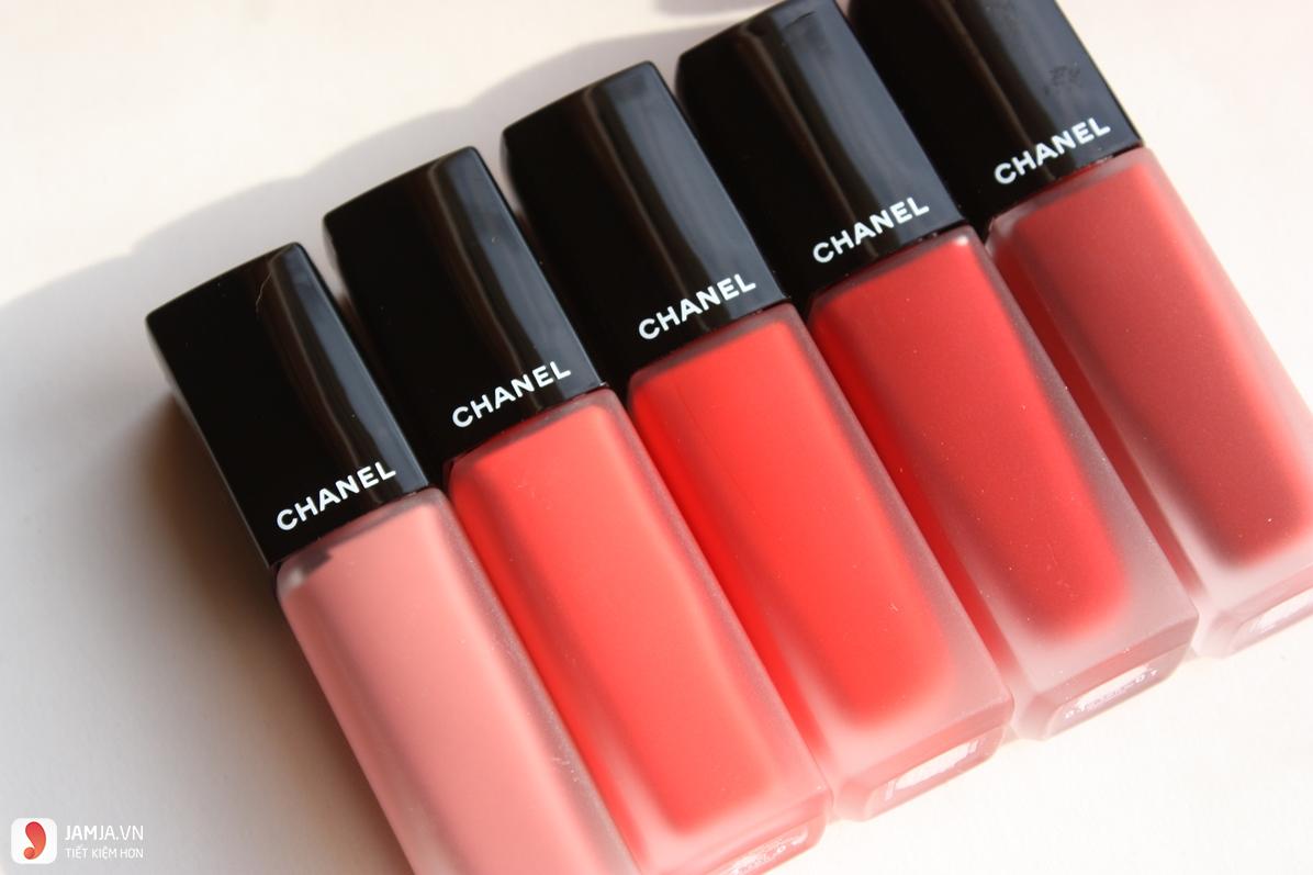 Bảng màu son Chanel Rouge Allure Ink 3