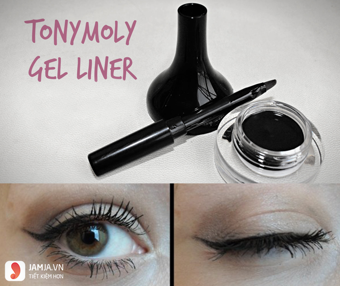 Cách sử dụng gel kẻ mắt Tonymoly Backstage Gel Eyeliner 4