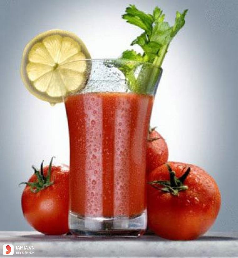 Tác dụng của nước ép cà chua