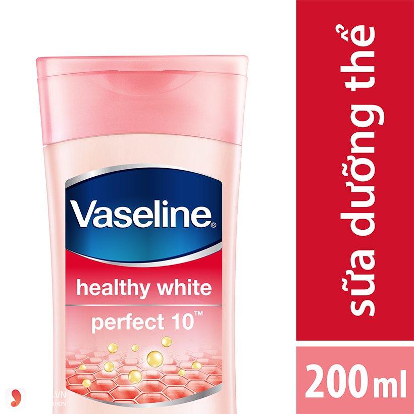 Giá sữa dưỡng thể Vaseline Healthy White Perfect 10