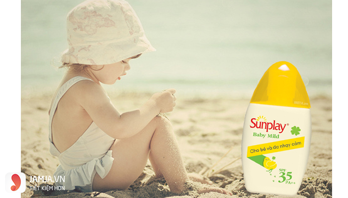 Kem chống nắng dành cho bé Sunplay Baby Mild SPF35 PA++ 