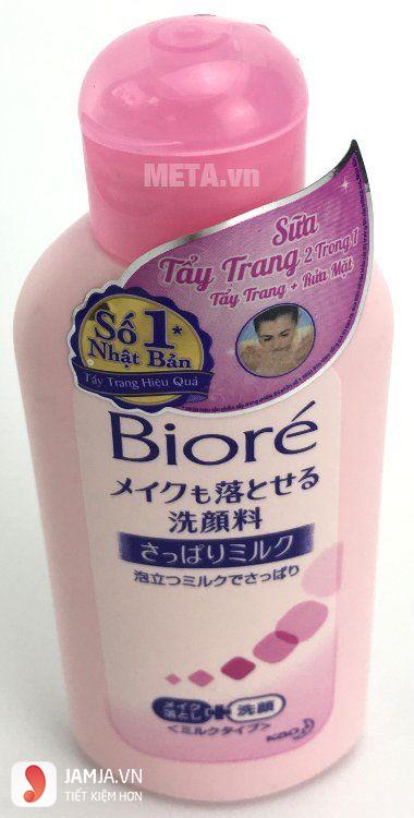 Sữa tẩy trang Biore 2