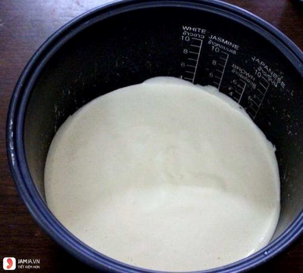 Cách làm bánh gato bằng nồi cơm điện 3