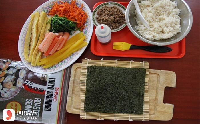 Cách làm sushi kiểu Việt Nam 1