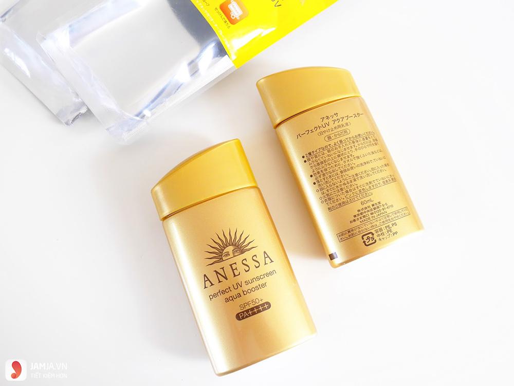 Kem chống nắng Anessa Perfect UV Sunscreen Aqua Booster 1