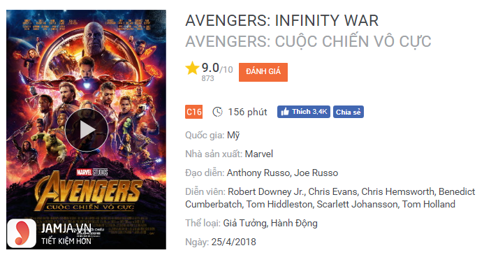 Review Avengers: Infinity War - 1