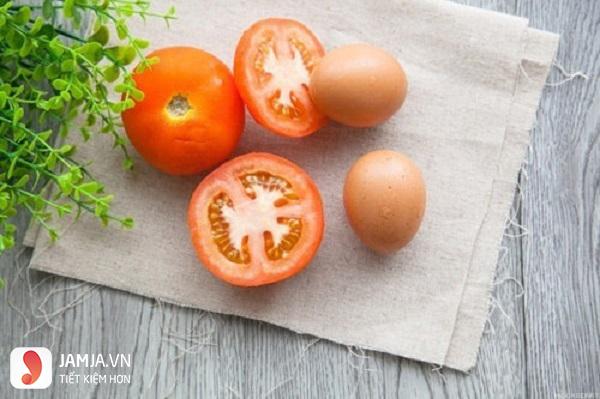 Cách nấu cháo trứng gà cà chua 1