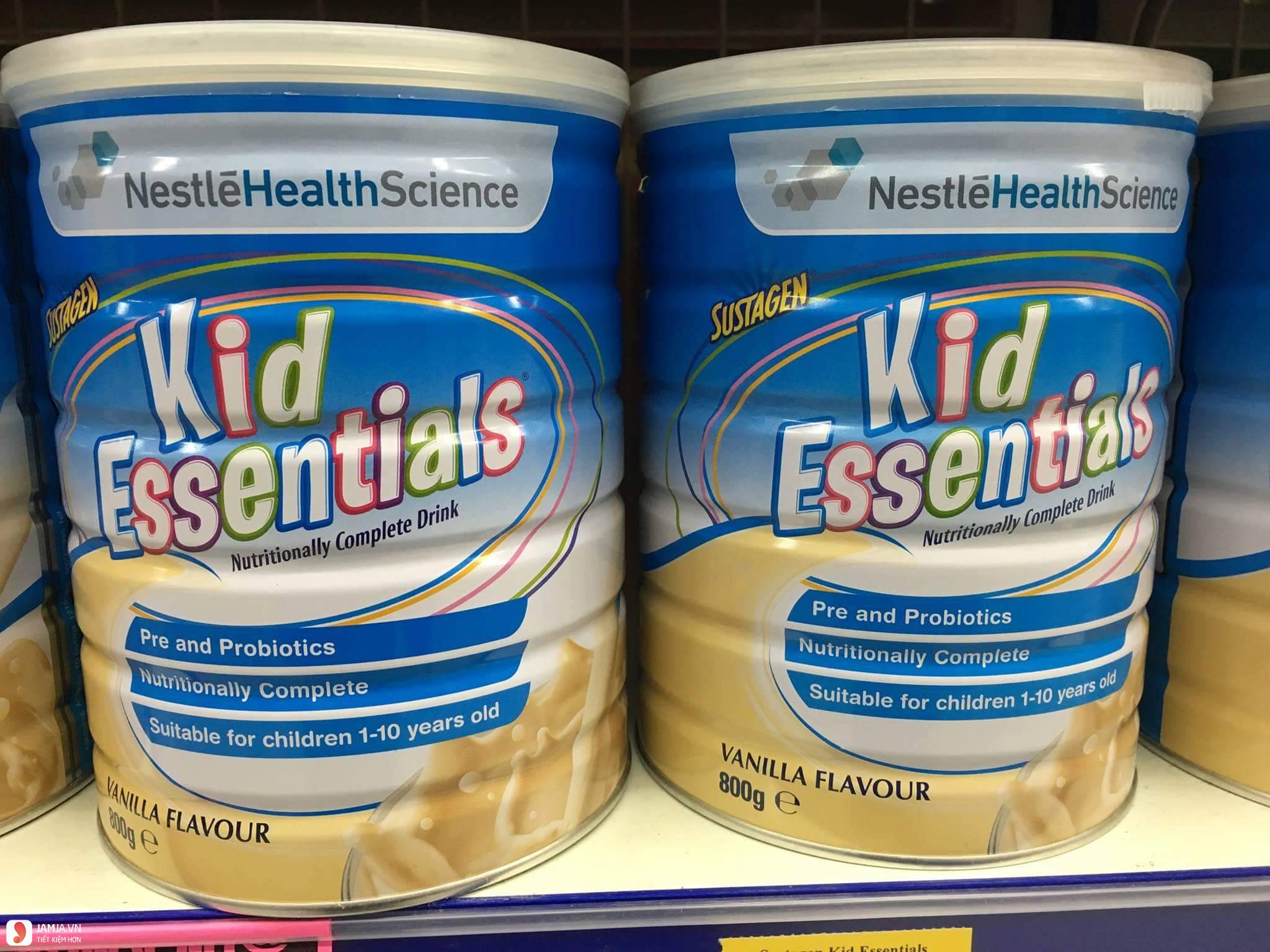 Sữa Kid Essentials giá bao nhiêu 1