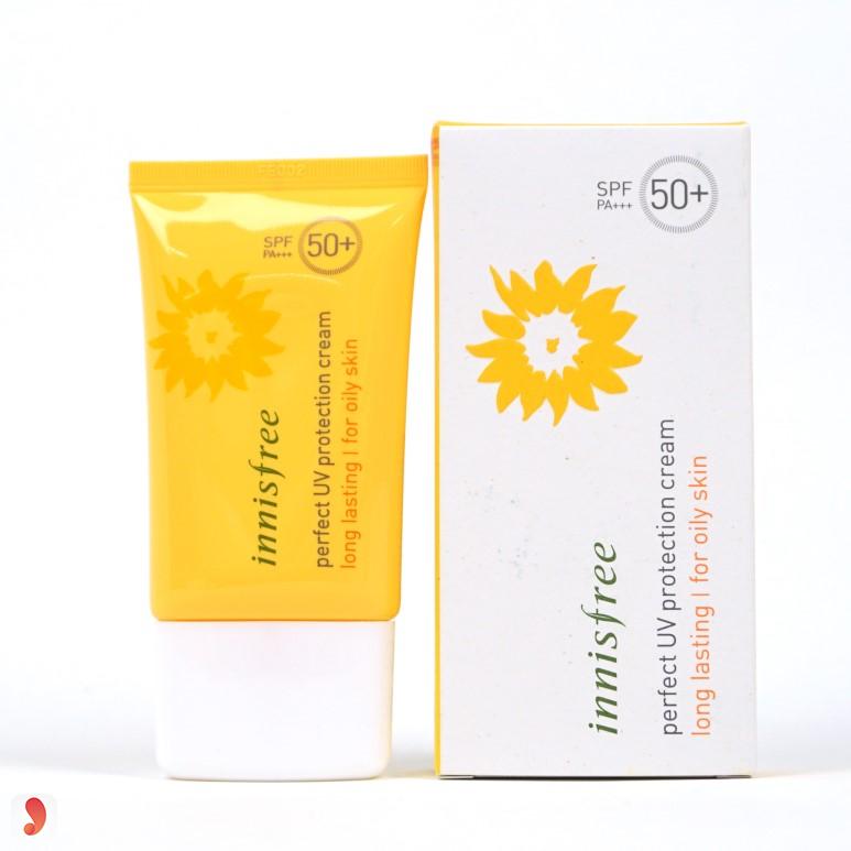 Kem chống nắng Innisfree Perfect UV Protection Cream Long Lasting For Oily Skin 2