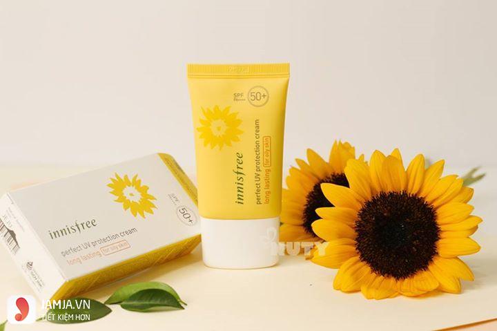 Kem chống nắng Innisfree Perfect UV Protection Cream Long Lasting For Oily Skin 6