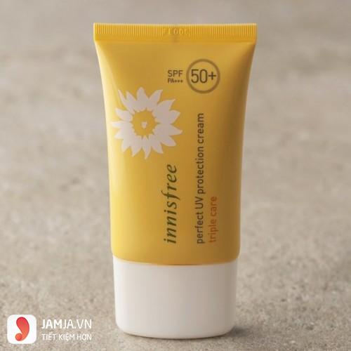 Kem chống nắng Innisfree Perfect UV Protection Cream Triple Care 1
