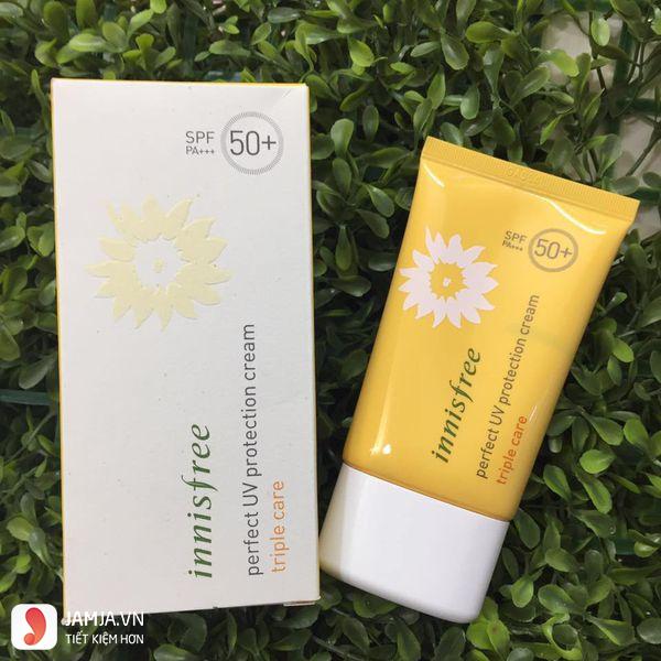 Kem chống nắng Innisfree Perfect UV Protection Cream Triple Care 4