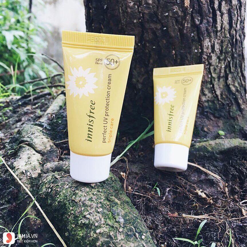 Kem chống nắng Innisfree Perfect UV Protection Cream Triple Care 5