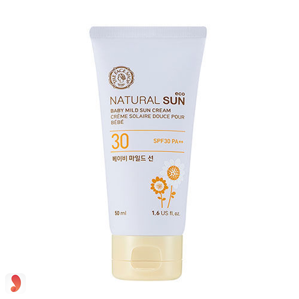 Kem chống nắng Natural Sun Eco Mild Baby Sun Cream 2